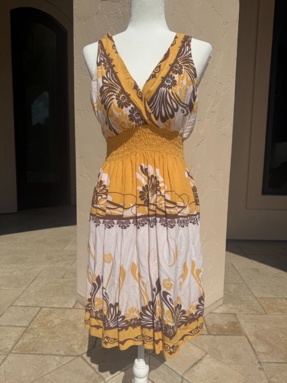 Charming Charlie Womens Midi Summer Dress